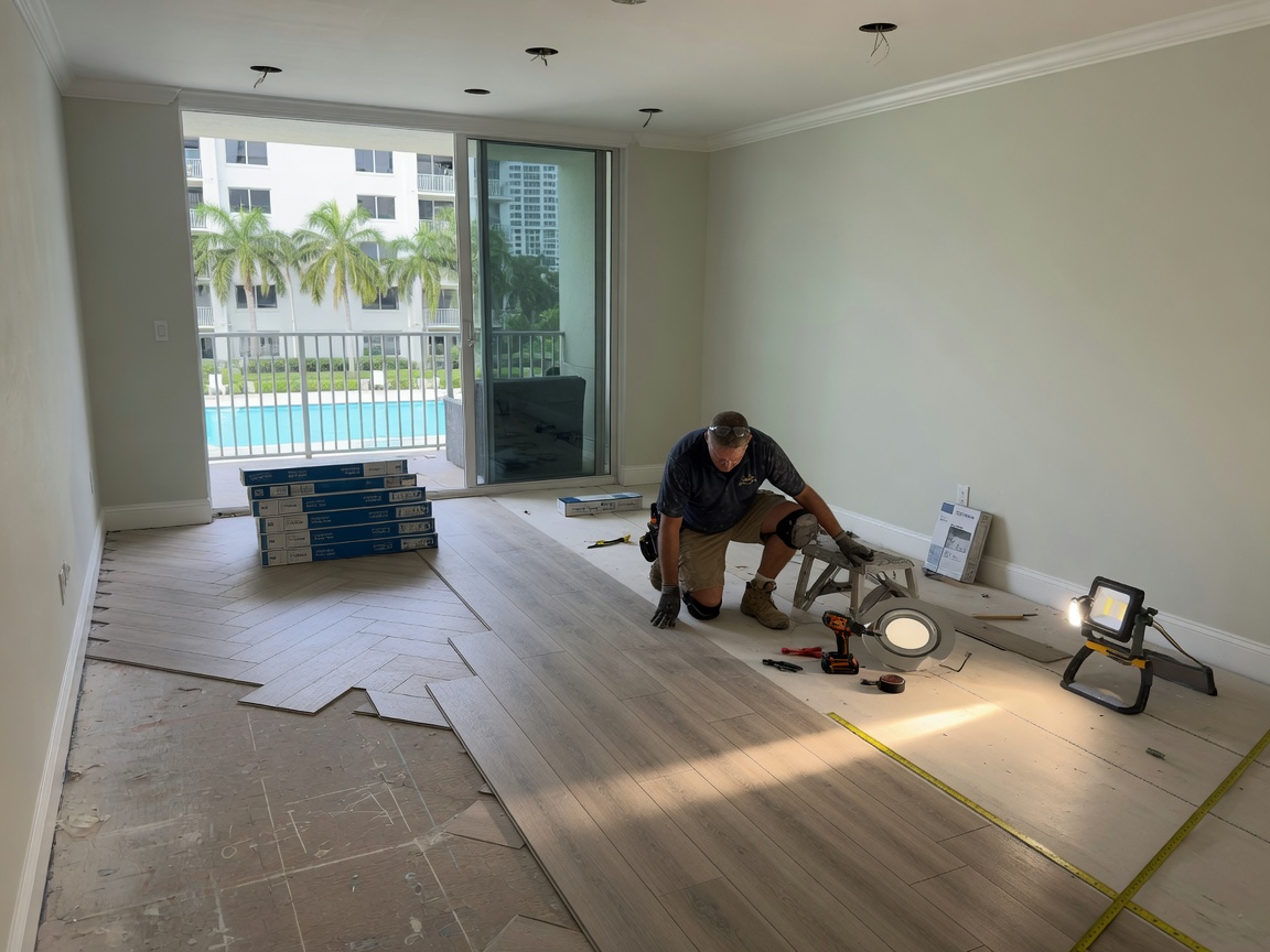 Flooring and Lighting Updates in West Palm Beach, FL