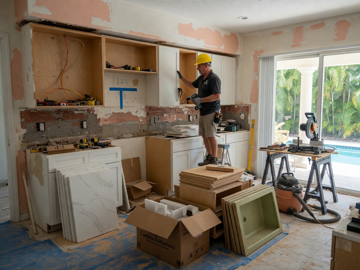Full Kitchen Remodel in West Palm Beach, FL